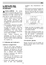 Preview for 73 page of Eurolux ECH4 TC4MAX FV Installation Manual