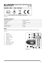 Preview for 69 page of EUROM 333282 User Manual