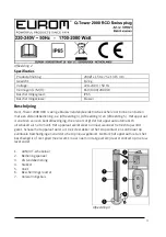 Preview for 3 page of EUROM 335514 User Manual