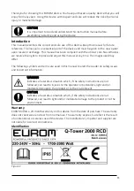 Preview for 11 page of EUROM 335514 User Manual