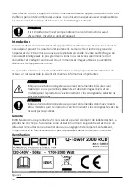 Preview for 28 page of EUROM 335514 User Manual