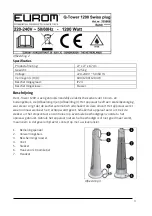 Preview for 3 page of EUROM 335651 User Manual