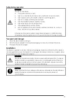 Preview for 13 page of EUROM 335651 User Manual