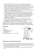 Preview for 31 page of EUROM 363913 Instruction Manual