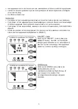 Preview for 10 page of EUROM 379990 Instruction Manual