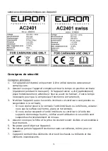 Preview for 36 page of EUROM 379990 Instruction Manual