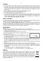 Preview for 21 page of EUROM HP1404 Instruction Manual