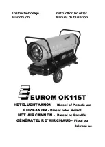 Preview for 1 page of EUROM OK115T Instruction Booklet