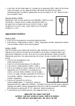 Preview for 59 page of EUROM Q-time Golden 1800 Instruction Manual