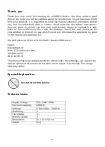 Preview for 24 page of EUROM Safe-t-Heater 2000 Tower Instruction Manual