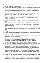 Preview for 26 page of EUROM Safe-t-Heater 2000 Tower Instruction Manual