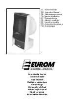 EUROM Safe-t-Heater Mini500 Instruction Manual preview