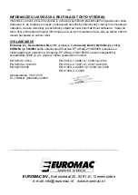 Preview for 36 page of EUROM TH2003 Instruction Booklet