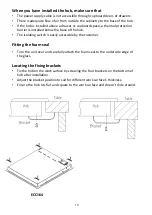 Preview for 19 page of Euromaid ECCK64 User Manual