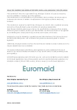 Preview for 33 page of Euromaid Eclipse EC64GB User Manual