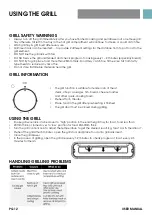 Preview for 12 page of Euromaid EFS54FC-DGS User Manual