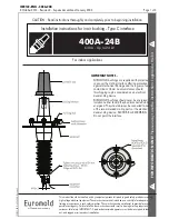 Euromold 400A-24B Installation Instructions preview