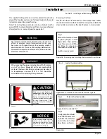 Preview for 19 page of European Home DV 42 Installation, Operation And Maintenance Manual