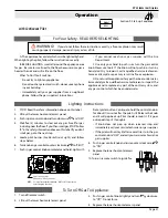 Preview for 21 page of European Home DV 42 Installation, Operation And Maintenance Manual