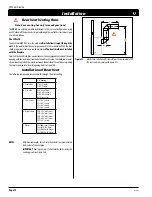 Preview for 12 page of European Home DV 52 Installation, Operation And Maintenance Manual