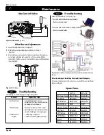 Preview for 20 page of European Home DV 52 Installation, Operation And Maintenance Manual