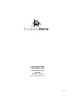 Preview for 48 page of European Home VISION GAS FIREPLACE Installation, Operation And Owner'S Manual