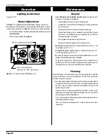 Preview for 20 page of European Home Vista 38 ST Installation, Operation And Maintenance Manual