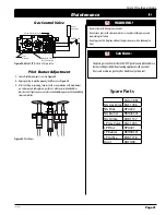 Preview for 21 page of European Home Vista 38 ST Installation, Operation And Maintenance Manual