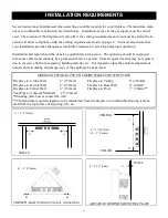 Preview for 6 page of European Home WEST END Installation & Operation Manual