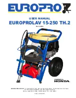 EUROPRO EUROPROLAV 15-250 TH.2 User Manual preview