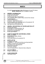 Preview for 2 page of Euroscreen SI-H L 50 HC Installation And Maintenance Manual