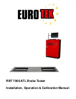 Eurotek RBT 7000 ATL Manual preview