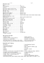 Preview for 23 page of Eurovema Euroflex Miniflex Classic Manual