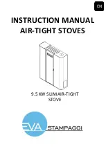 EVA Stampaggi 9.5 KW SLIM AIR-TIGHTSTOVE Instruction Manual preview