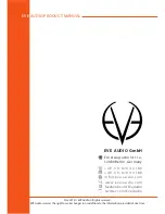 Preview for 24 page of Eve Audio sc3010 Product Manual