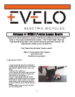 Evelo Aurora Limited Edition User Manual preview