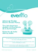 Evenflo Advanced Double Electric Breast Pump Manual preview