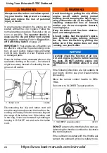 Preview for 28 page of Eventide E-TEC 115 H.P. Operator'S Manual