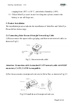 Preview for 5 page of Ever Solar Eye User Manual