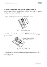 Preview for 8 page of Ever Solar Eye User Manual