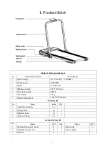 Preview for 3 page of Everfit NEW TFK 135 SLIM Manual