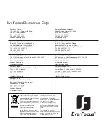 Preview for 15 page of EverFocus EBH5201 Operation Instruction Manual