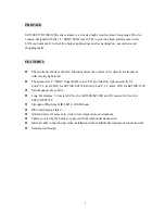 Preview for 3 page of EverFocus EZ235E Operation Instructions Manual