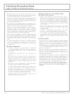 Preview for 3 page of Evergreen Solar ES-A Series Safety, Installation, And Operation Manual