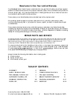 Preview for 2 page of Everlast 16516632-1 Owner'S Manual