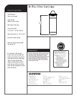 Preview for 2 page of Everpure 2K-Plus EV9612-61 Specification Sheet