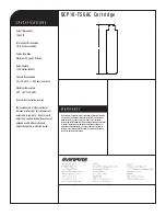 Preview for 2 page of Everpure Cartridge QCP10-TSGAC Specification Sheet