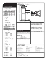 Preview for 2 page of Everpure CES 2850 Series Specification Sheet