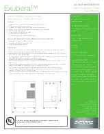 Preview for 2 page of Everpure Exubera CGCC-1 Specifications