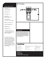 Preview for 2 page of Everpure SRX Feeder EV9798-45 Specification Sheet